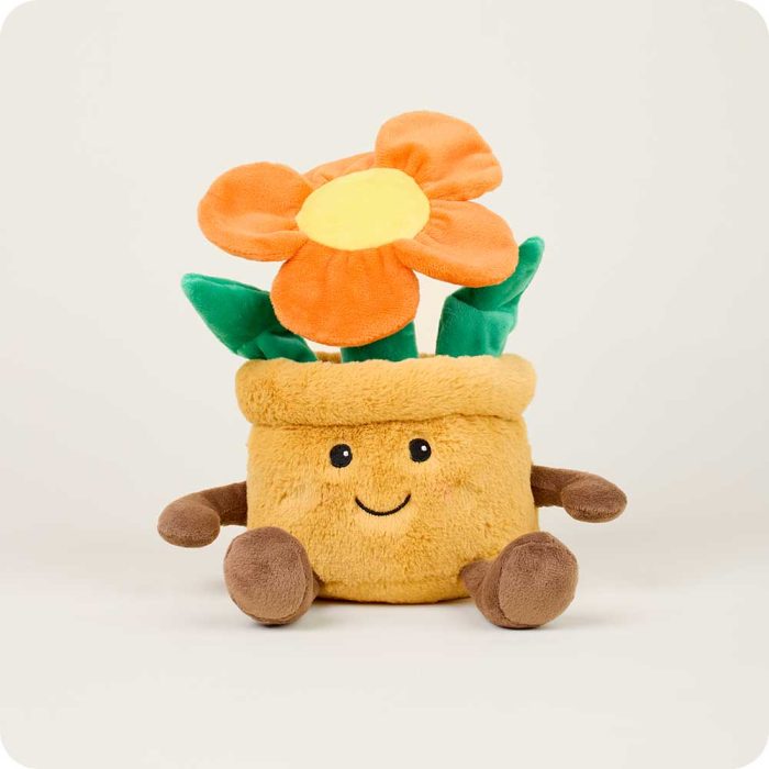 Orange Flower Pot - Image 1